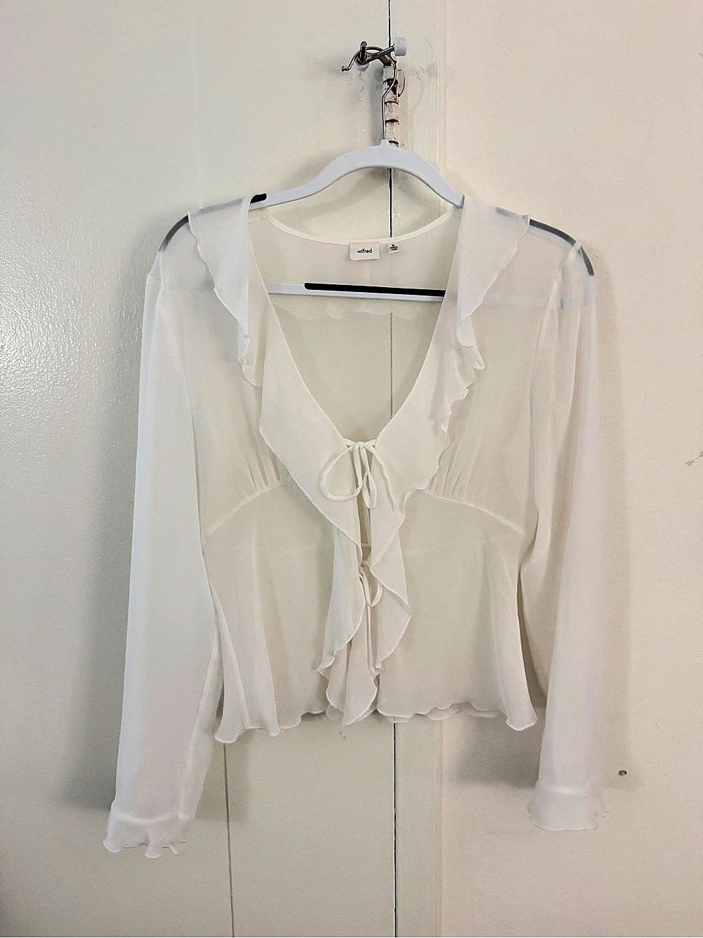 Aritzia Wilfred Faro Blouse, Size M